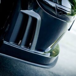 Alternative view of FRONT SPLITTER MERCEDES CLK W209 BLACK (SL BLACK SERIES LOOK)