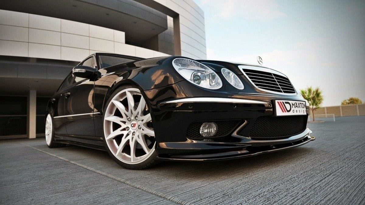 FRONT SPLITTER MERCEDES E W211 AMG PREFACE - Image 3