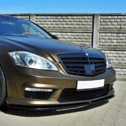 Alternative view of FRONT SPLITTER MERCEDES S-CLASS W221 AMG