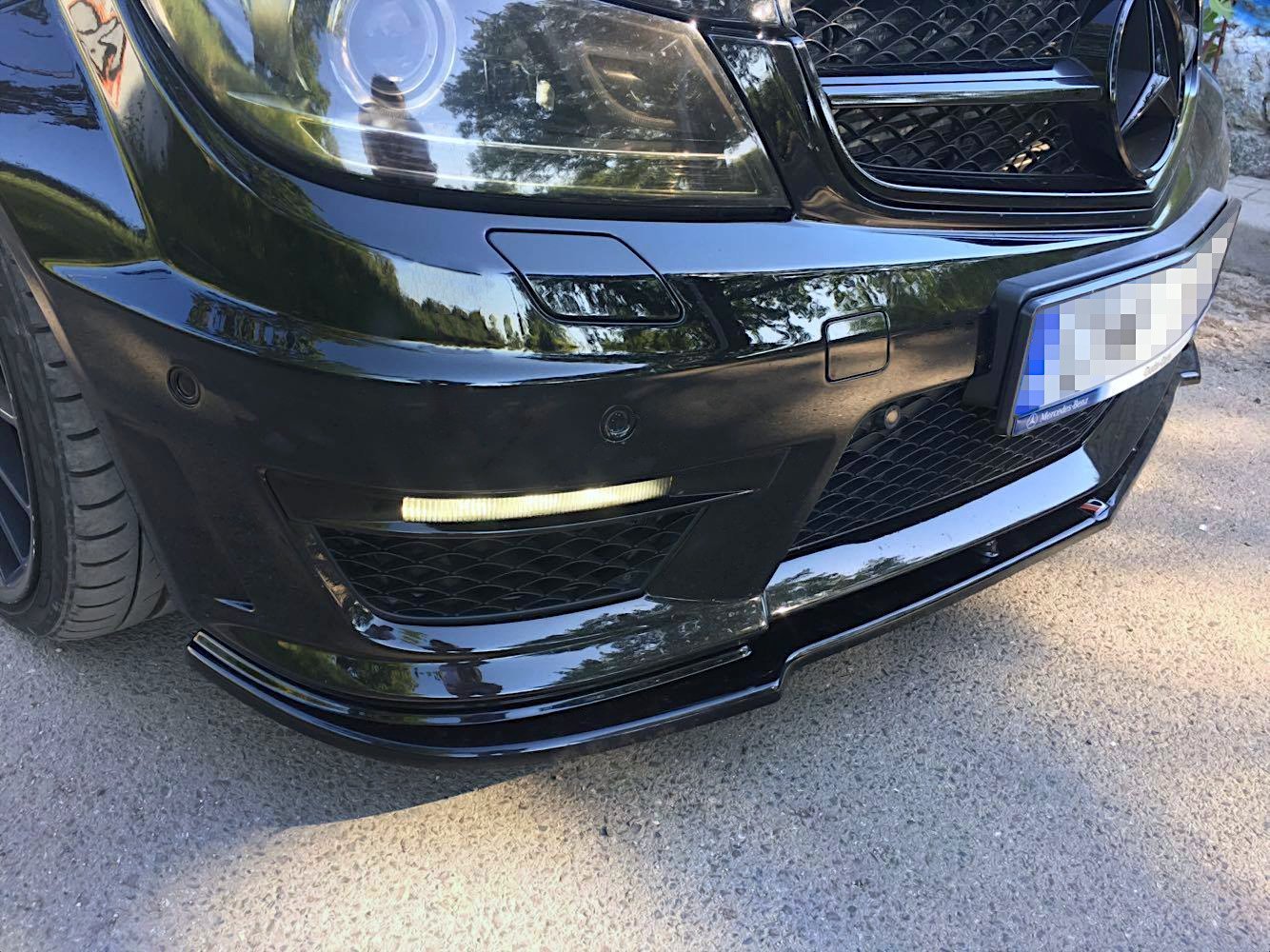 FRONT SPLITTER Mercedes-Benz C63 AMG Sedan / Estate W204 Facelift / S204 Facelift - Image 2