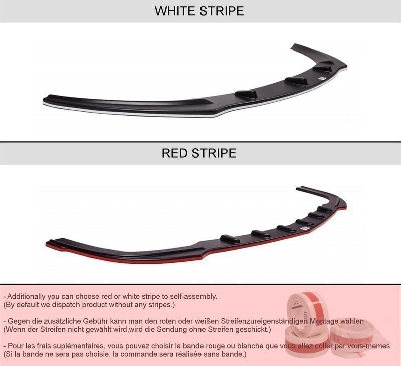 FRONT SPLITTER OPEL ASTRA H OPC / VXR NURBURG - Image 9
