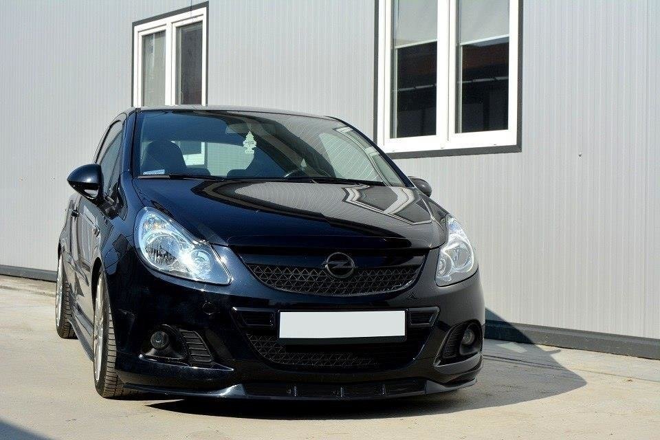 FRONT SPLITTER OPEL CORSA D NURBURG (FOR OPC / VXR BUMPER) - Image 2
