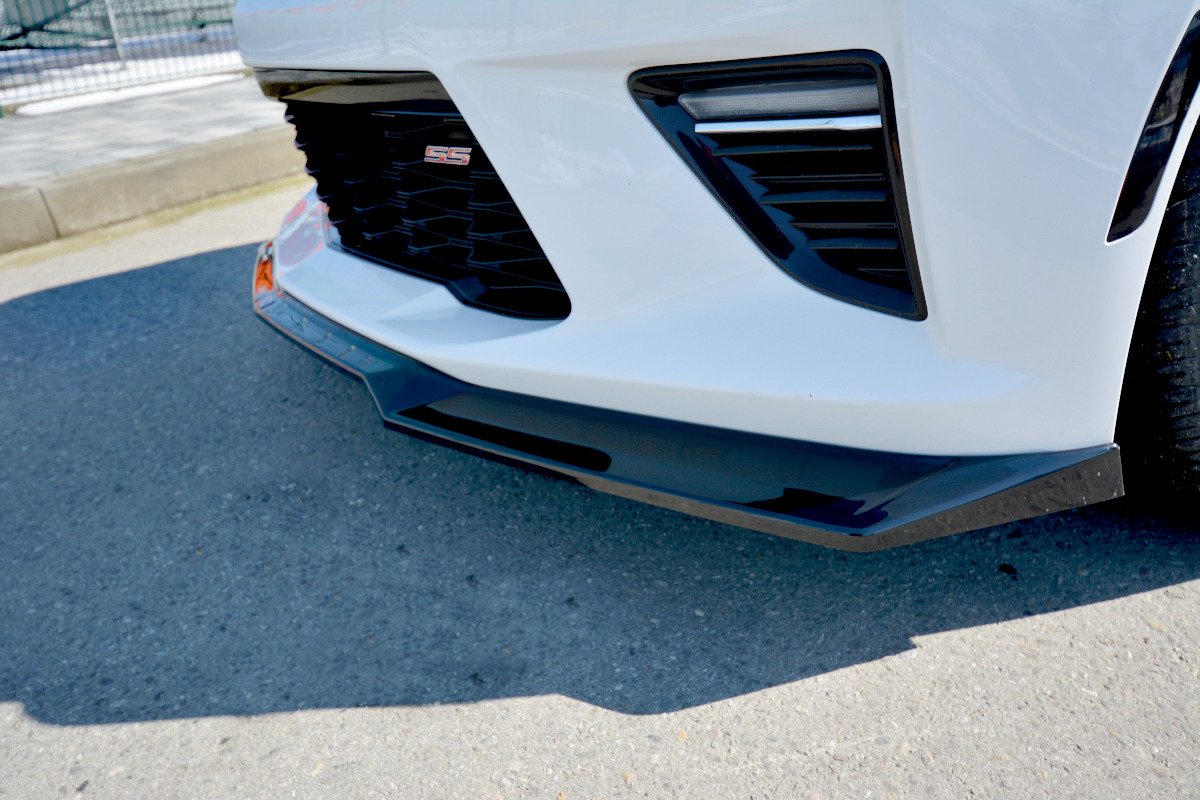 FRONT SPLITTER V.1 CHEVROLET CAMARO 6TH-GEN. PHASE-I 2SS COUPE - Image 2