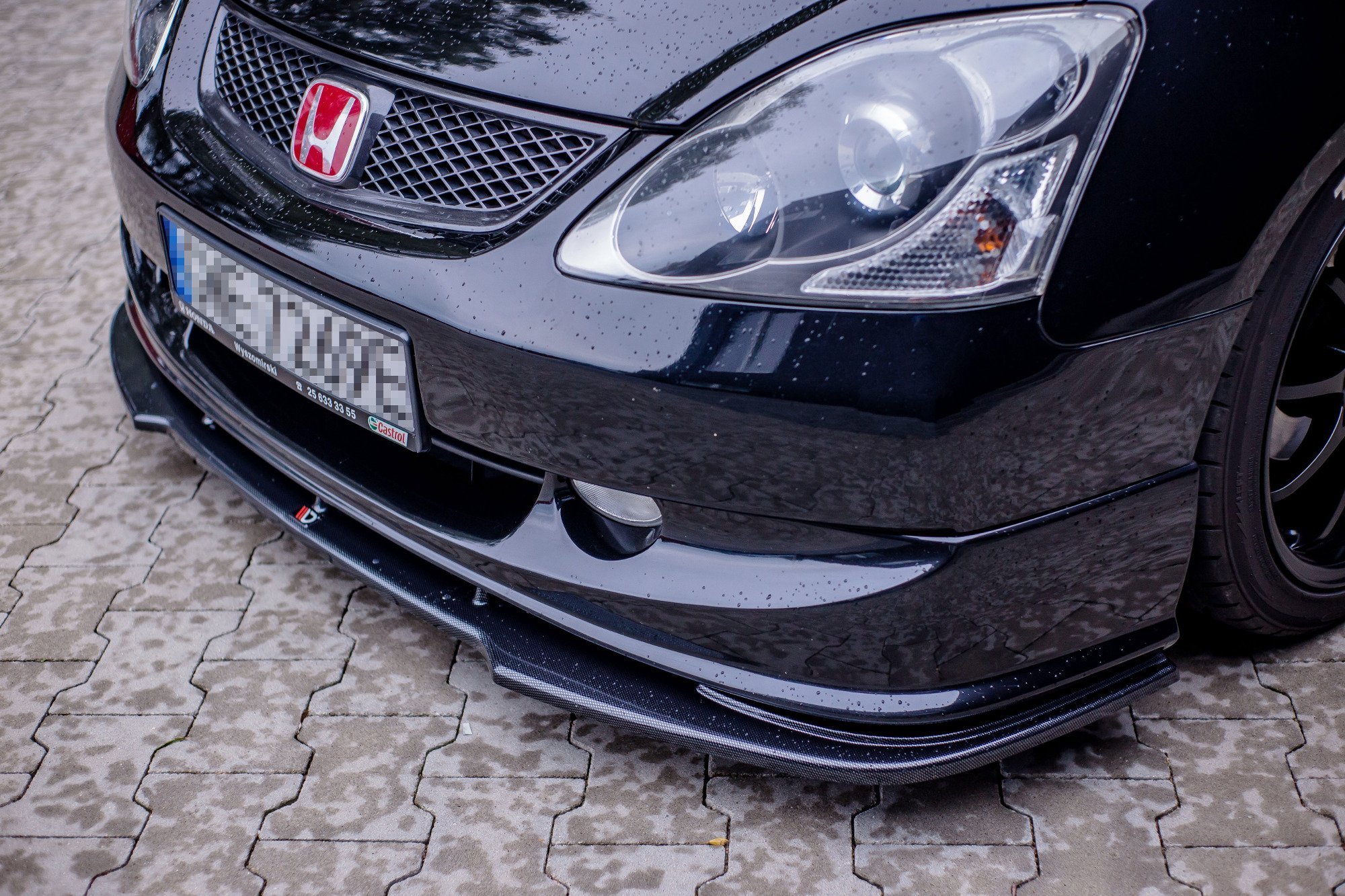 FRONT SPLITTER V.1 HONDA CIVIC EP3 (MK7) TYPE-R/S FACELIFT - Image 2