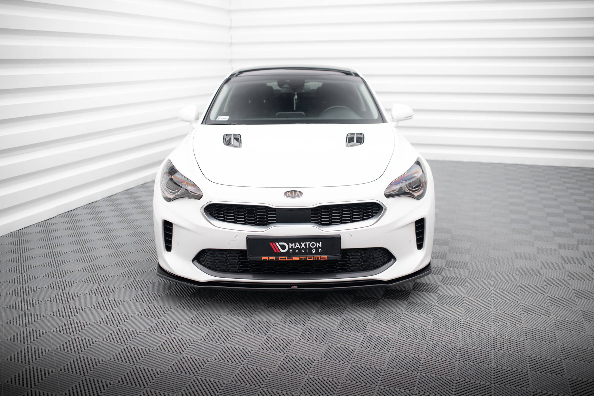 FRONT SPLITTER V.1 Kia Stinger GT / GT-Line / Standard Mk1 - Image 2