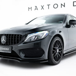 FRONT SPLITTER V.1 MERCEDES- BENZ C-CLASS W205 COUPE AMG-LINE