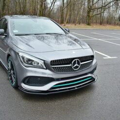 Alternative view of FRONT SPLITTER V.1 MERCEDES-BENZ CLA C117 AMG-LINE FACELIFT