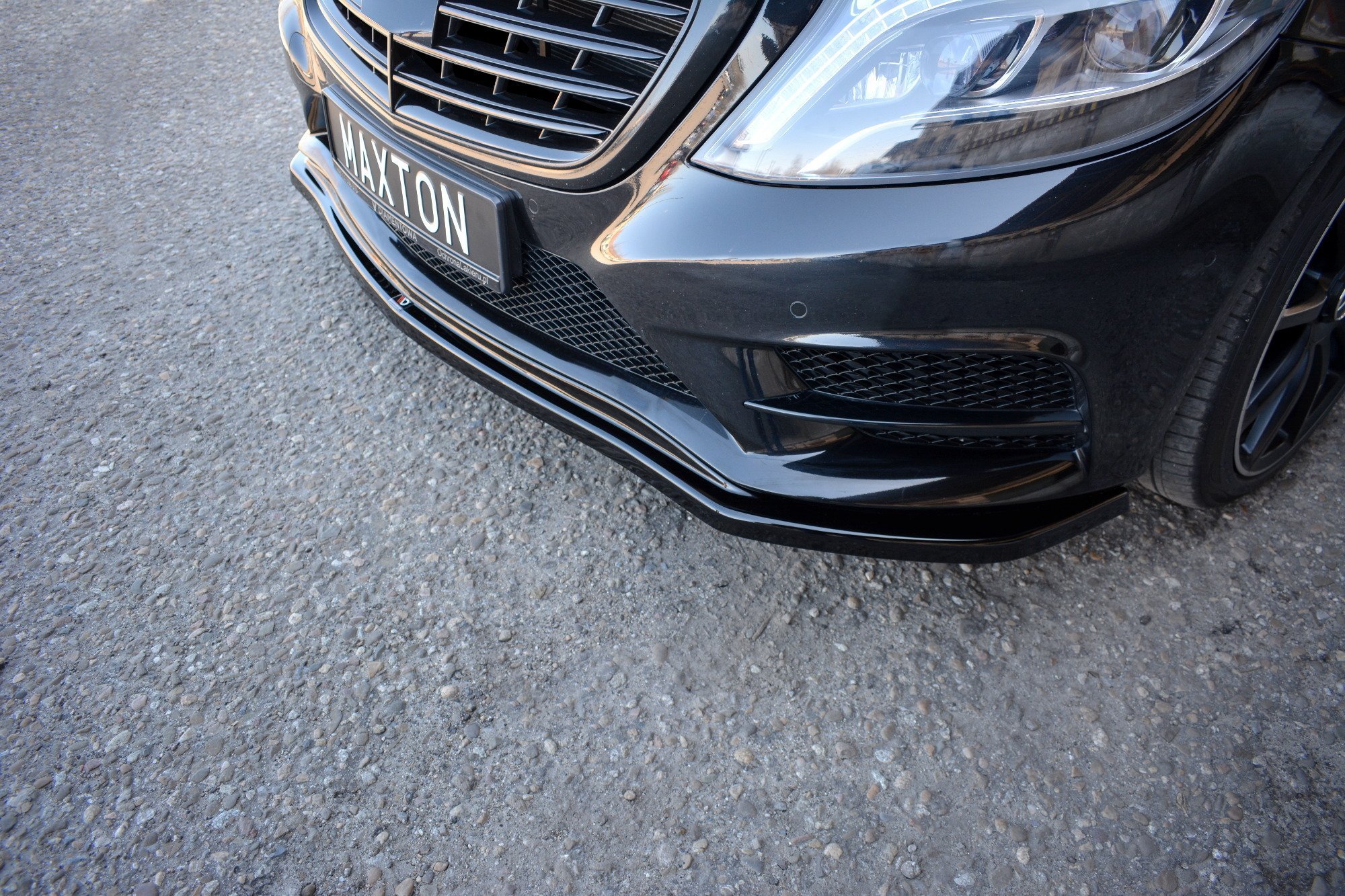 FRONT SPLITTER V.1 MERCEDES-BENZ S-CLASS AMG-LINE W222 - Image 2