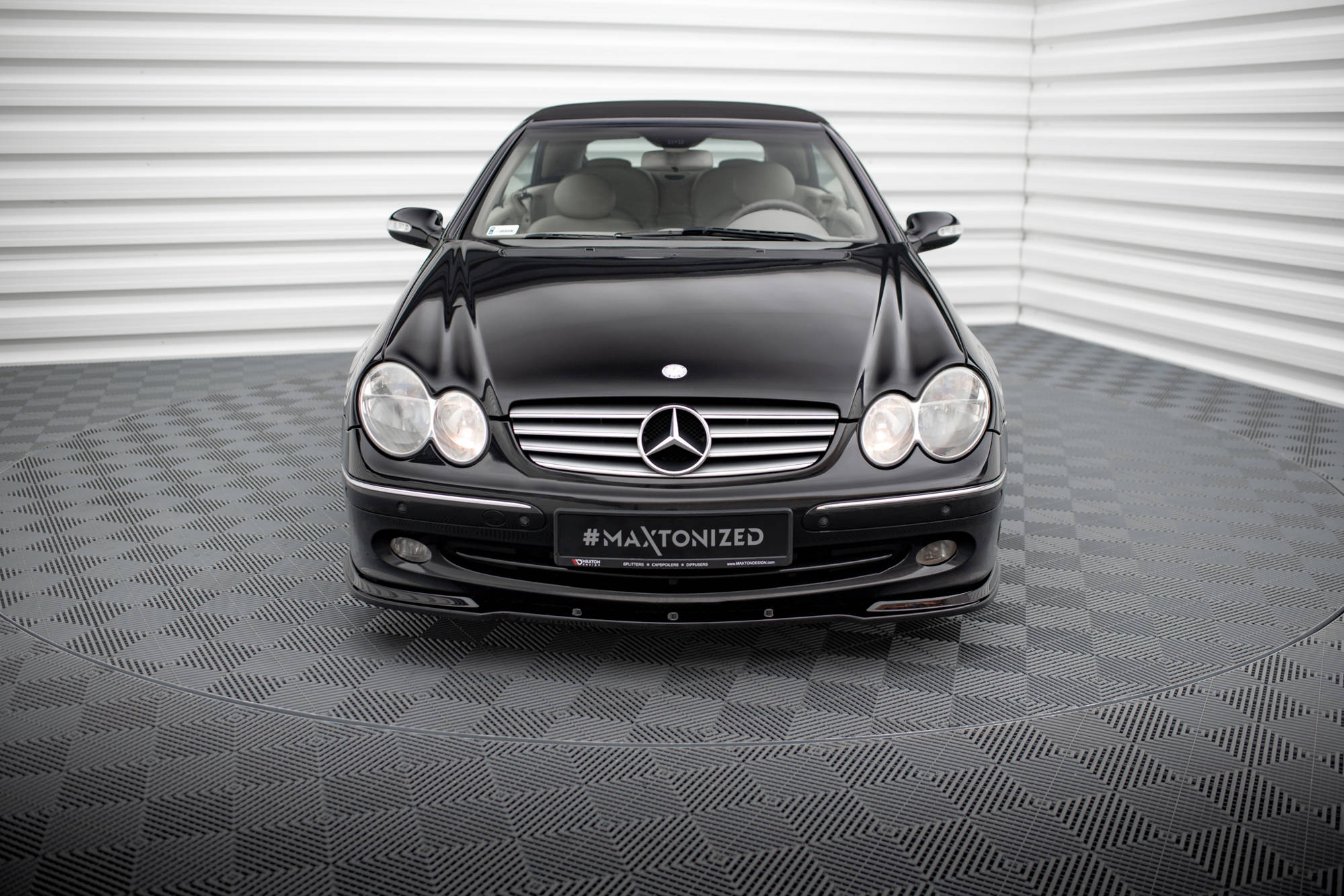 FRONT SPLITTER V.1 MERCEDES CLK W 209 FOR STANDARD VERSION - Image 2
