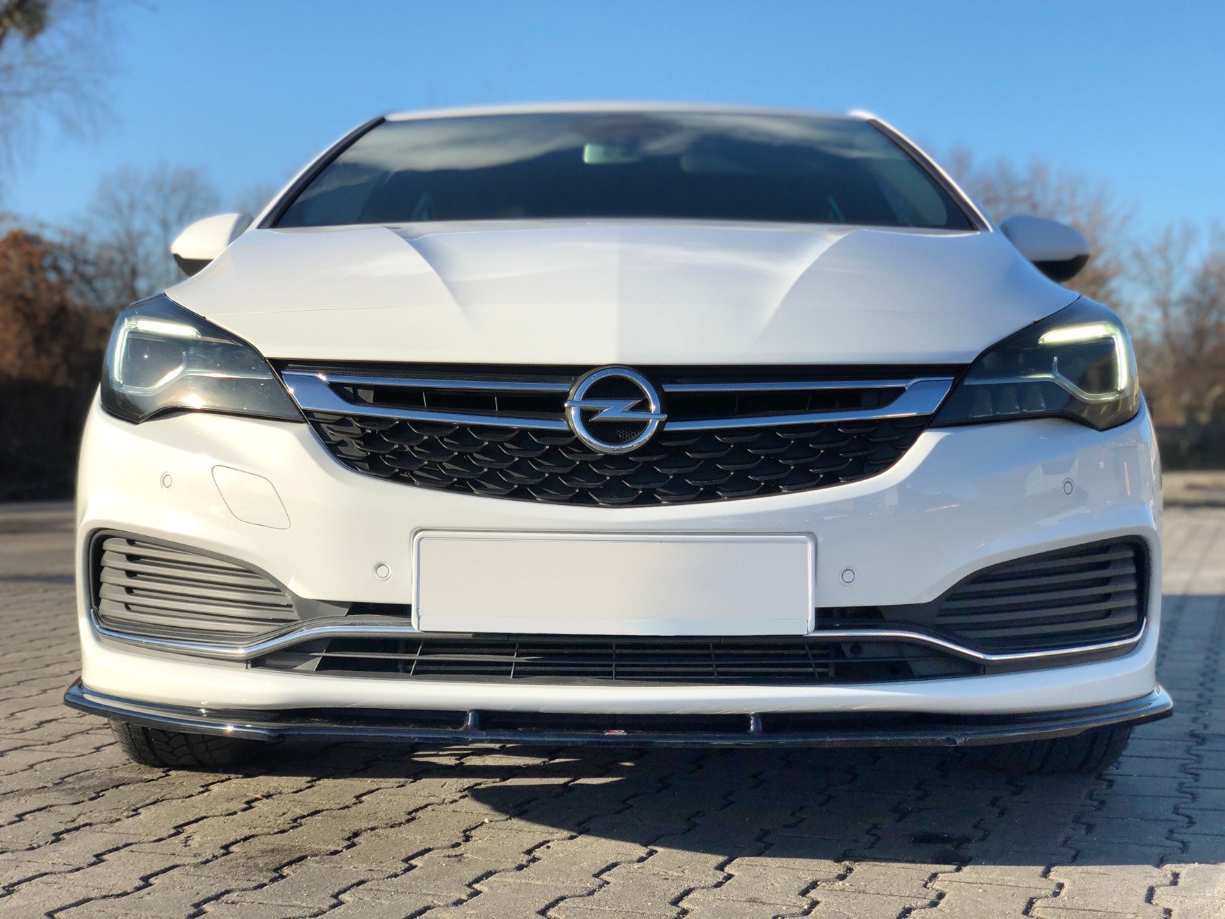 FRONT SPLITTER V.1 OPEL ASTRA K OPC-LINE - Image 2