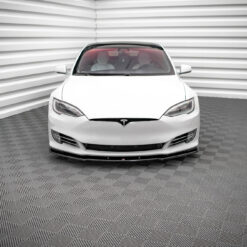 Alternative view of FRONT SPLITTER V.1 Tesla Model S Facelift