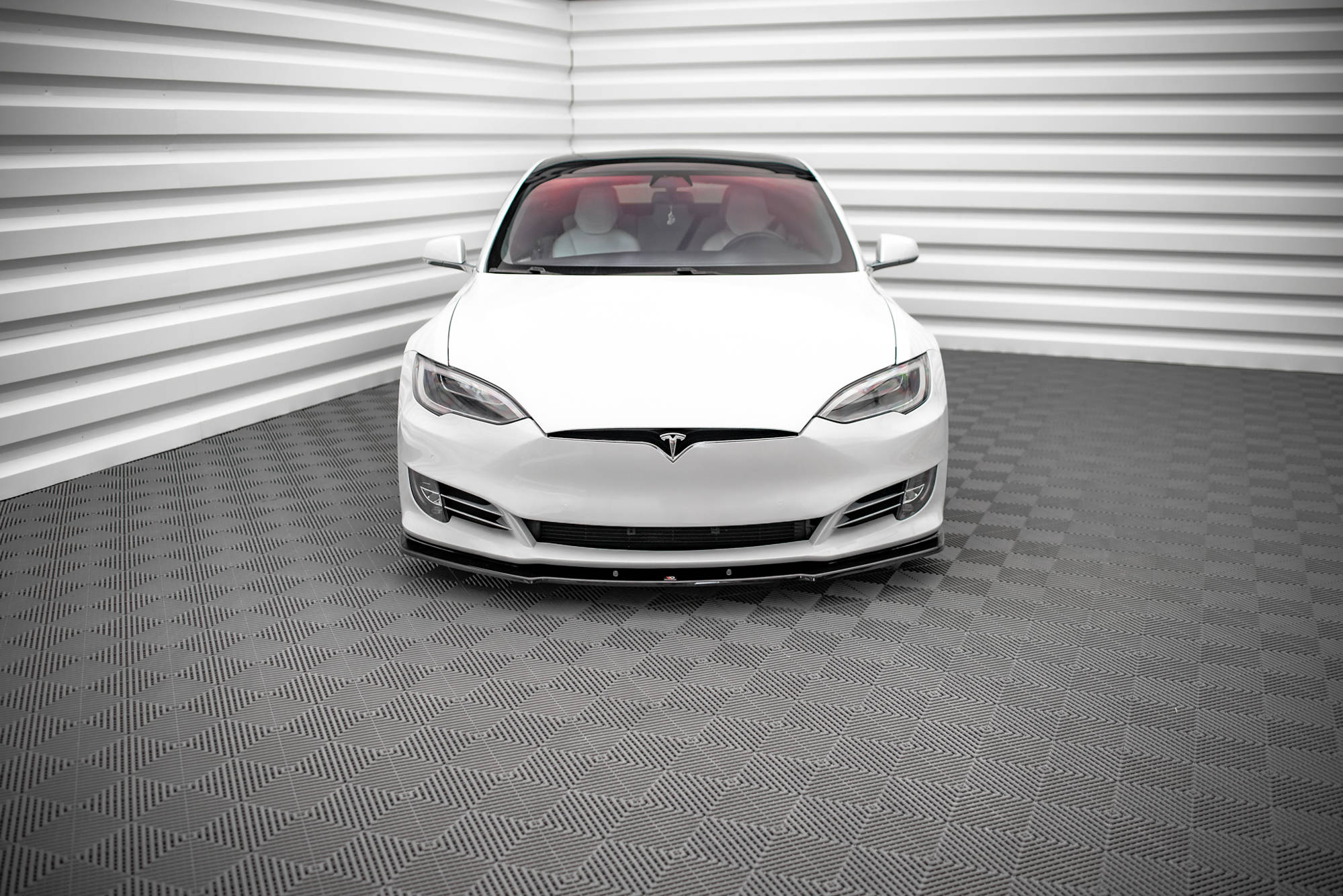 FRONT SPLITTER V.1 Tesla Model S Facelift - Image 2