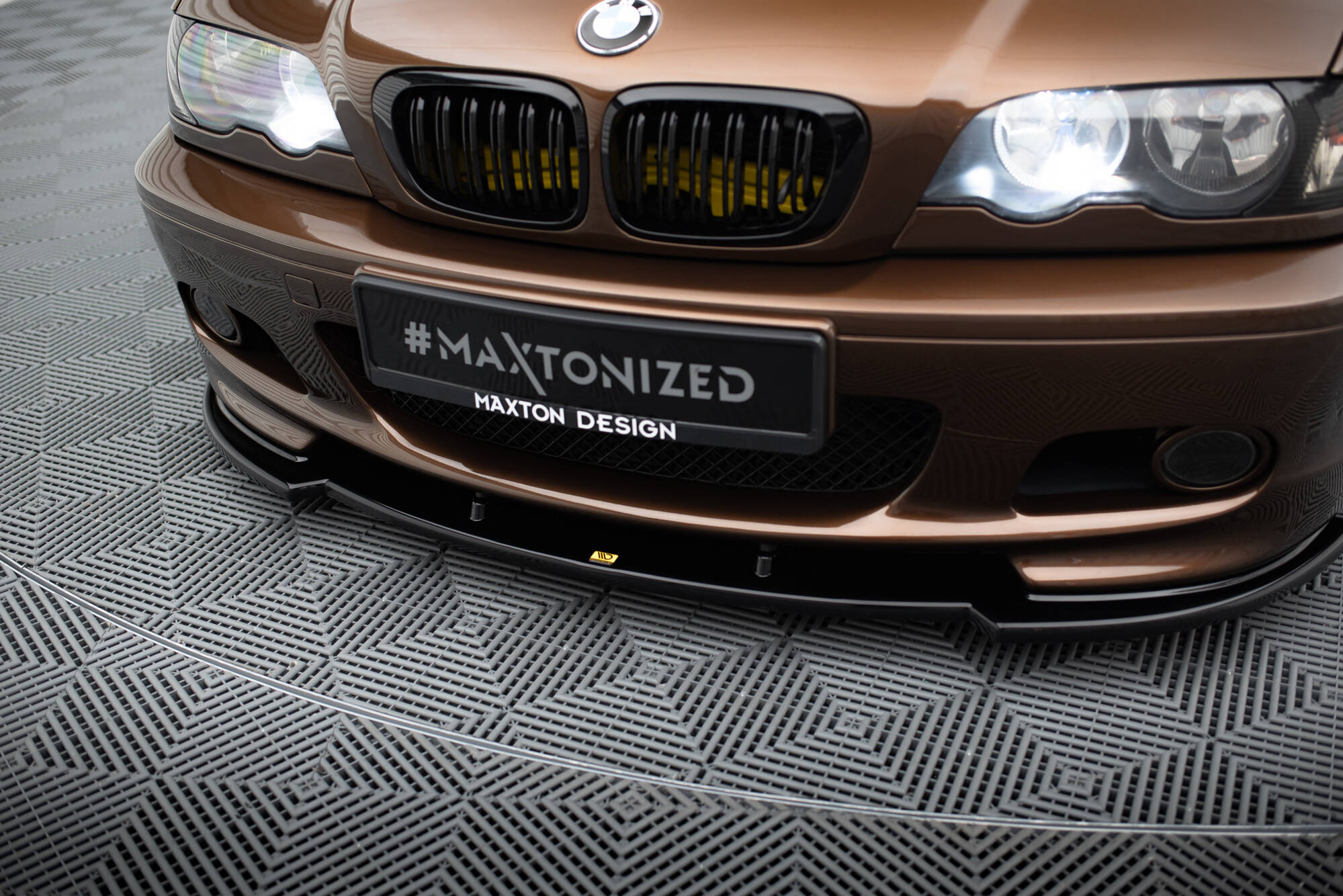 FRONT SPLITTER V.1 for BMW 3 E46 MPACK COUPE - Image 3