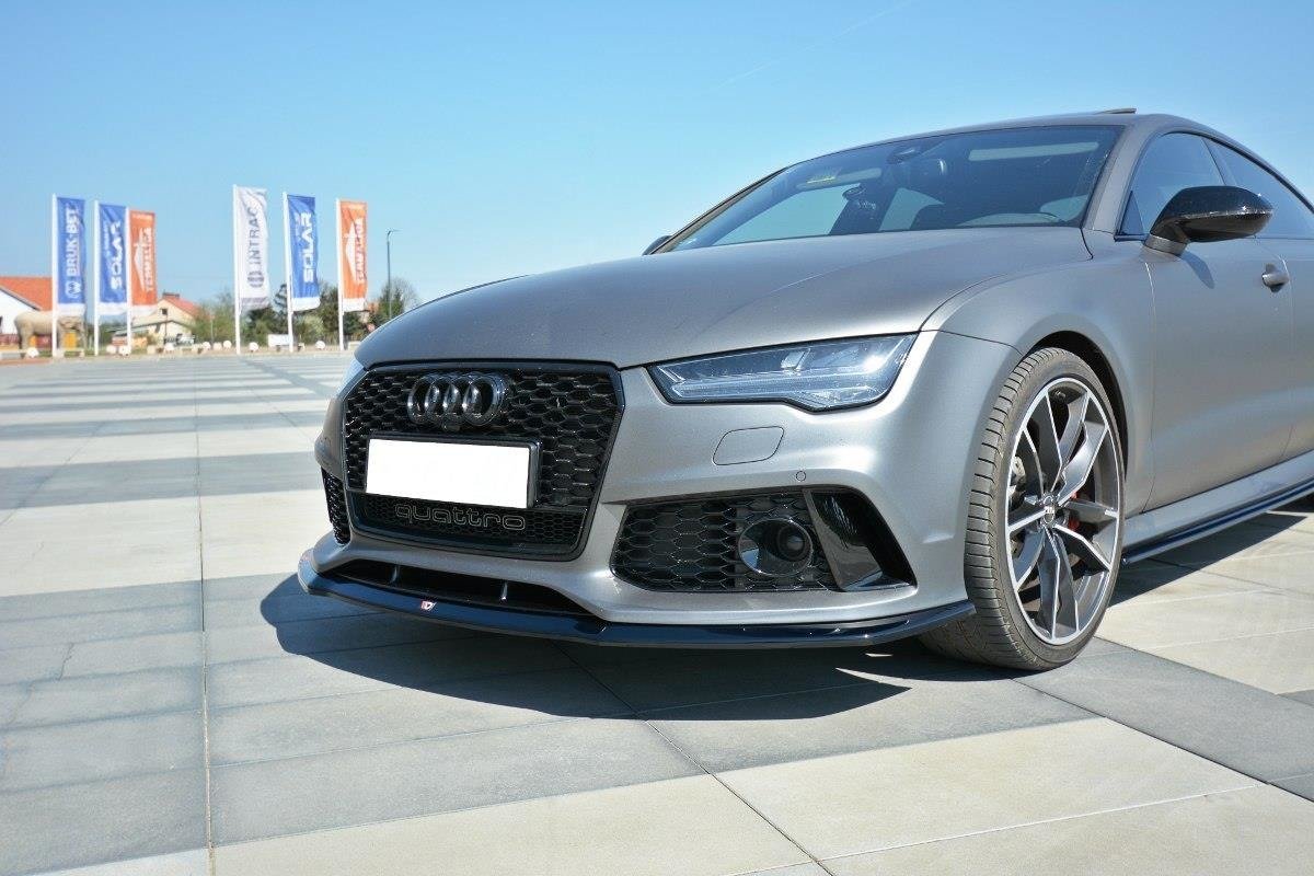 FRONT SPLITTER V.2 Audi RS7 C7 - Image 4
