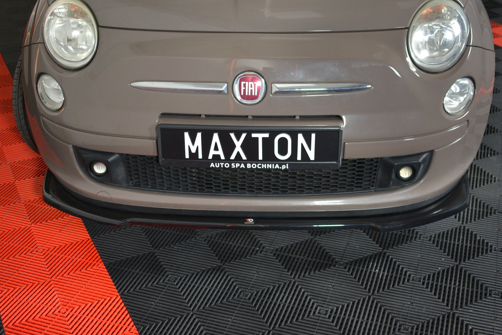 FRONT SPLITTER V.2 FIAT 500 HATCHBACK PREFACE - Image 2