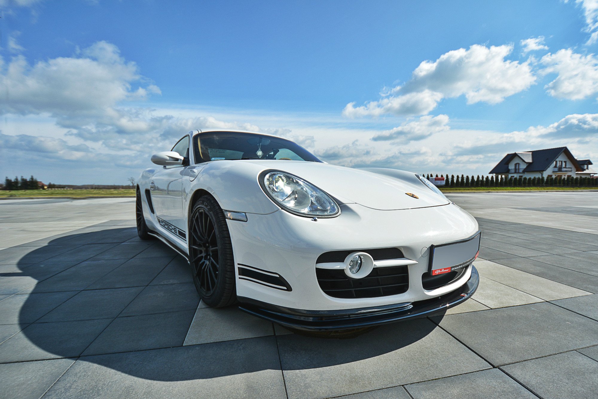 FRONT SPLITTER V.2 PORSCHE CAYMAN S 987C - Image 2