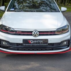 Alternative view of FRONT SPLITTER V.2 Volkswagen Polo GTI / R-line Mk6