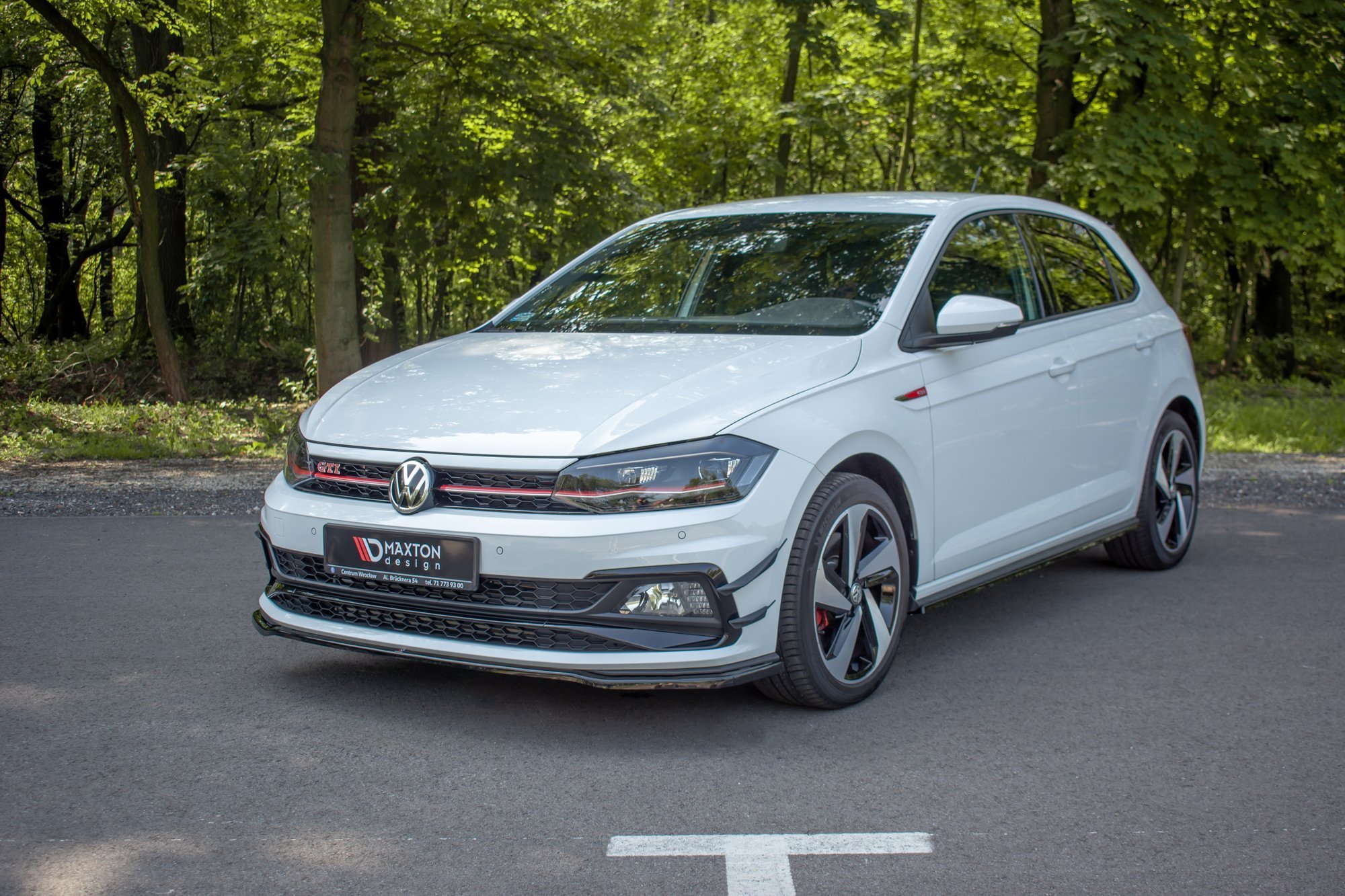 FRONT SPLITTER V.2 Volkswagen Polo GTI / R-line Mk6 - Image 4