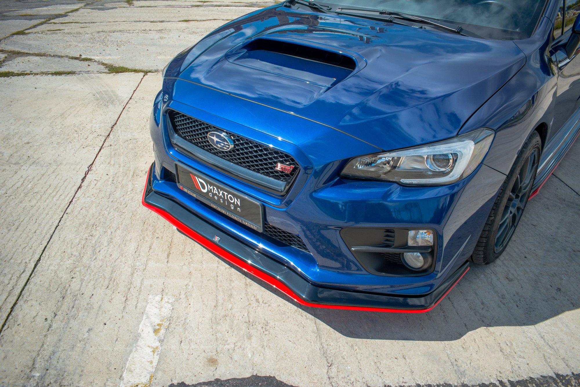 FRONT SPLITTER V.3 SUBARU WRX STI
