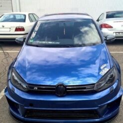 Alternative view of FRONT SPLITTER VW GOLF VI (FOR R400 BUMPER)