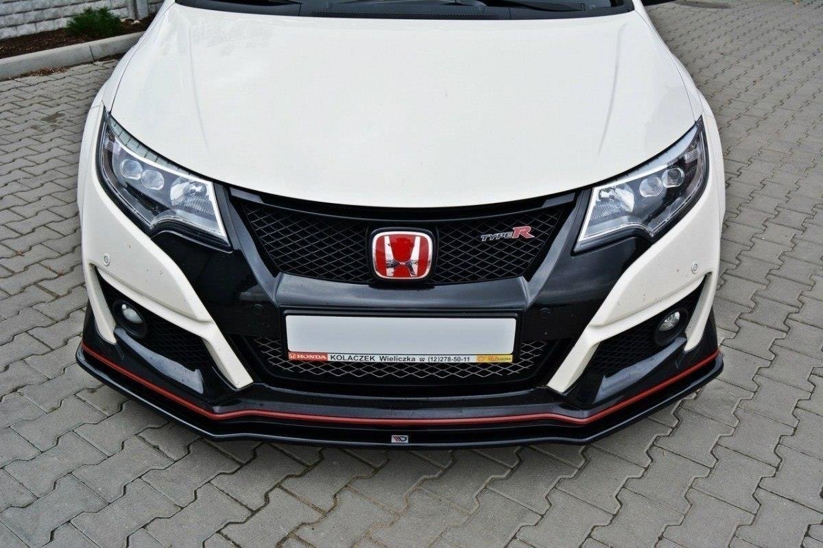FRONT SPLITTER v.1 HONDA CIVIC IX TYPE R - Image 2