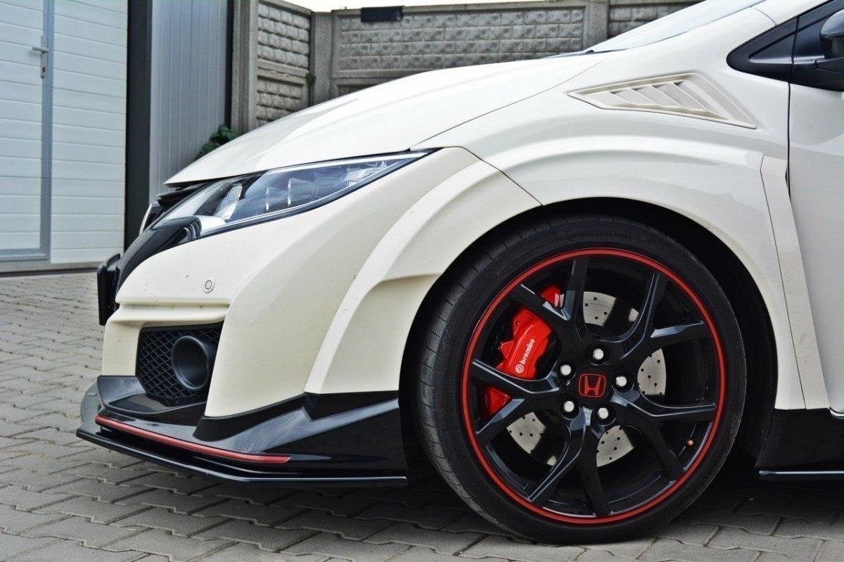 FRONT SPLITTER v.1 HONDA CIVIC IX TYPE R - Image 3
