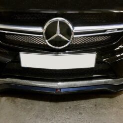 Alternative view of FRONT SPLITTER v.1 MERCEDES CLA 45 AMG C117 (PREFACE)