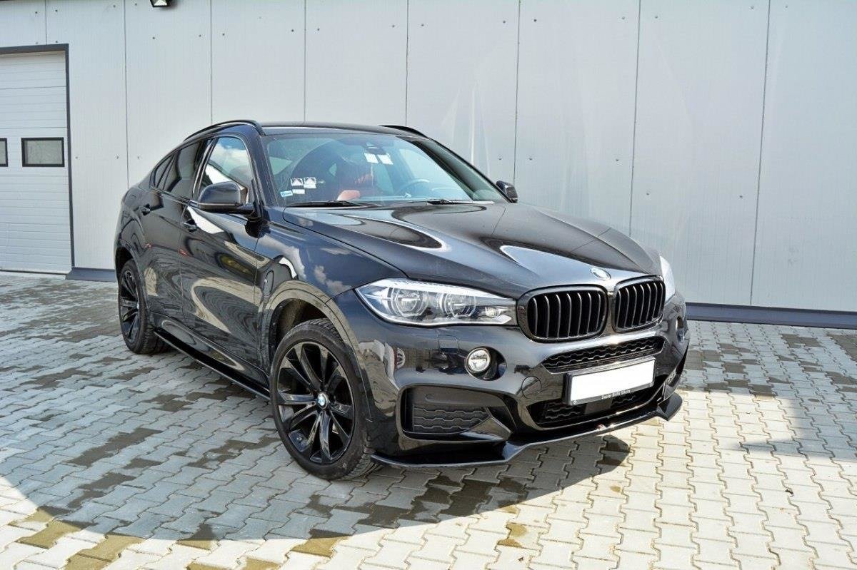 FRONT SPLITTER v.1 for BMW X6 F16 MPACK - Image 2
