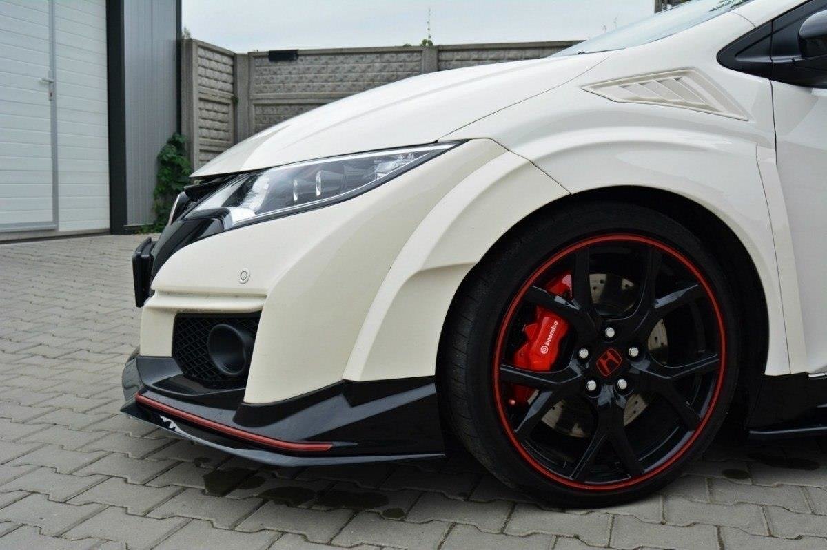 FRONT SPLITTER v.2 HONDA CIVIC IX TYPE R - Image 3