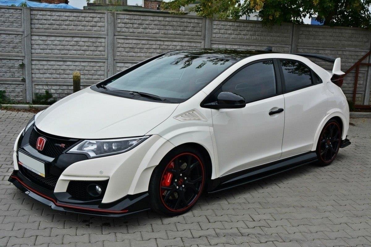 FRONT SPLITTER v.2 HONDA CIVIC IX TYPE R - Image 4