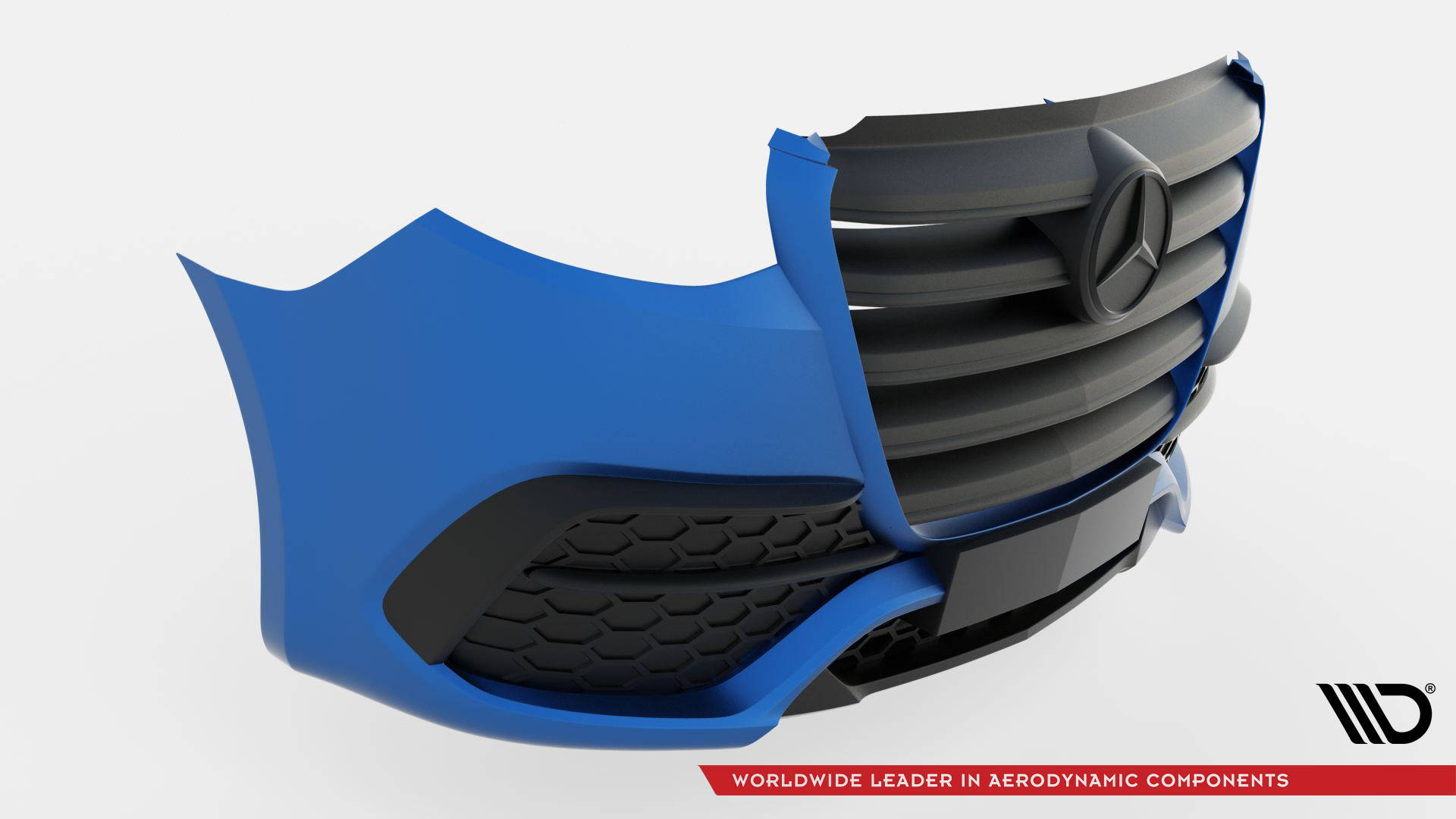 Front Bumper + Splitter Mercedes-Benz Sprinter Mk3 - Image 6