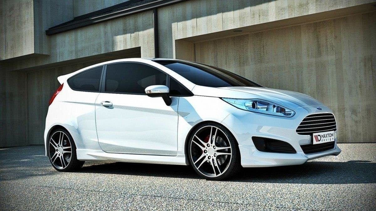 Front Bumper Spoiler Ford Fiesta Mk7 FL - Image 2