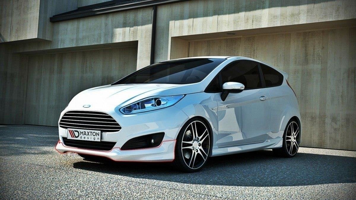Front Bumper Spoiler Ford Fiesta Mk7 FL - Image 3