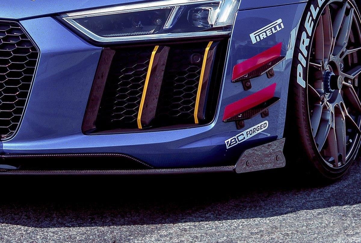 Front Bumper Wings (Canards) Audi R8 Mk.2 - Image 4