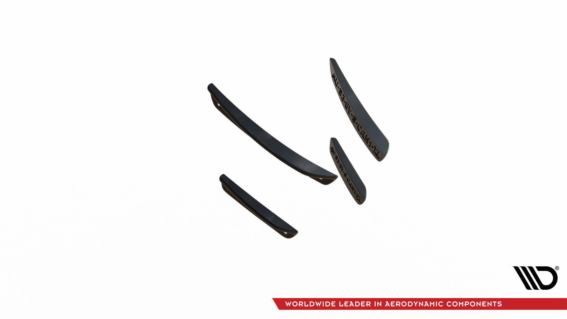 Front Bumper Wings (Canards) Audi S3 / A3 S-Line 8V Sedan / Cabrio - Image 8