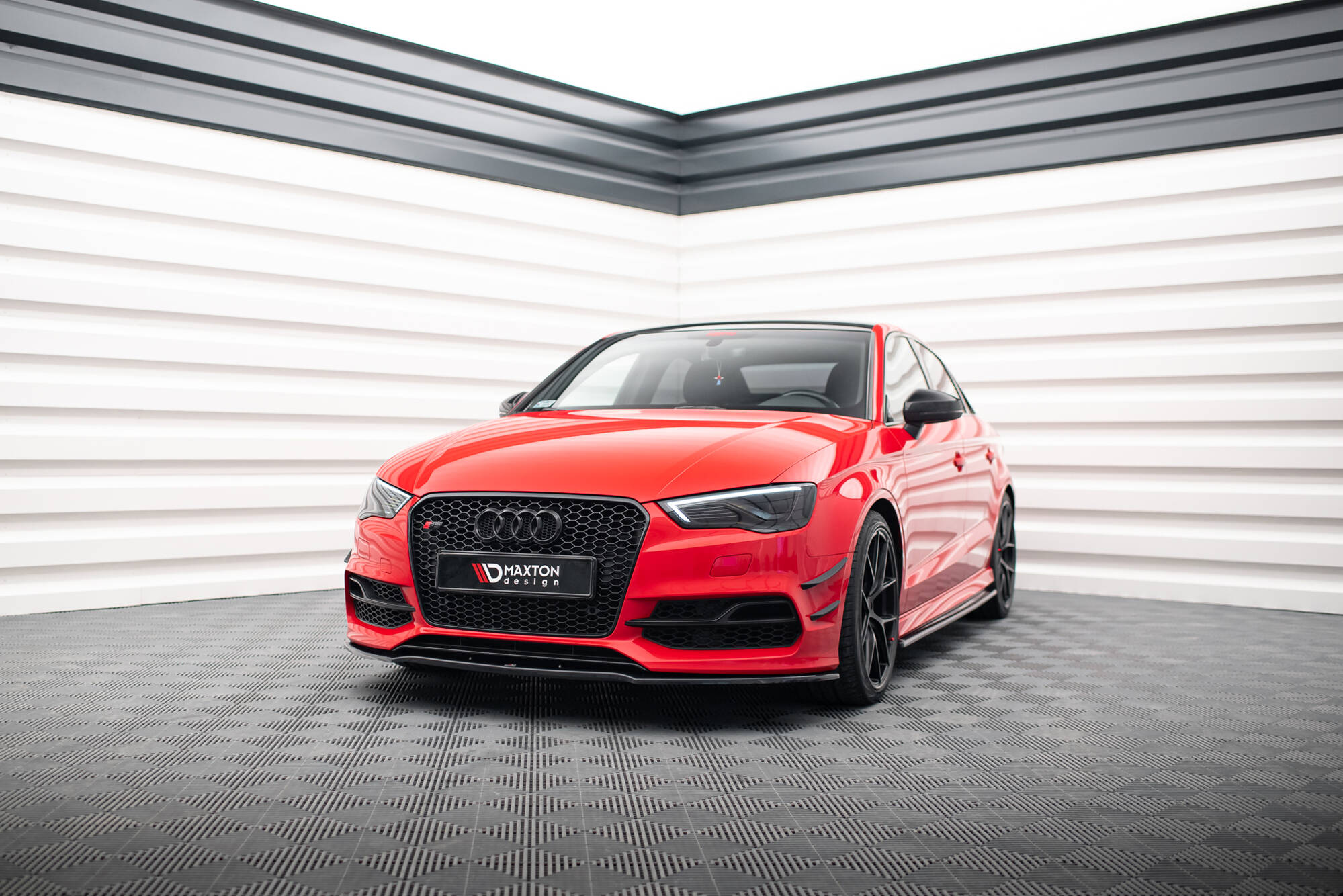 Front Bumper Wings (Canards) Audi S3 / A3 S-Line 8V Sedan / Cabrio - Image 3