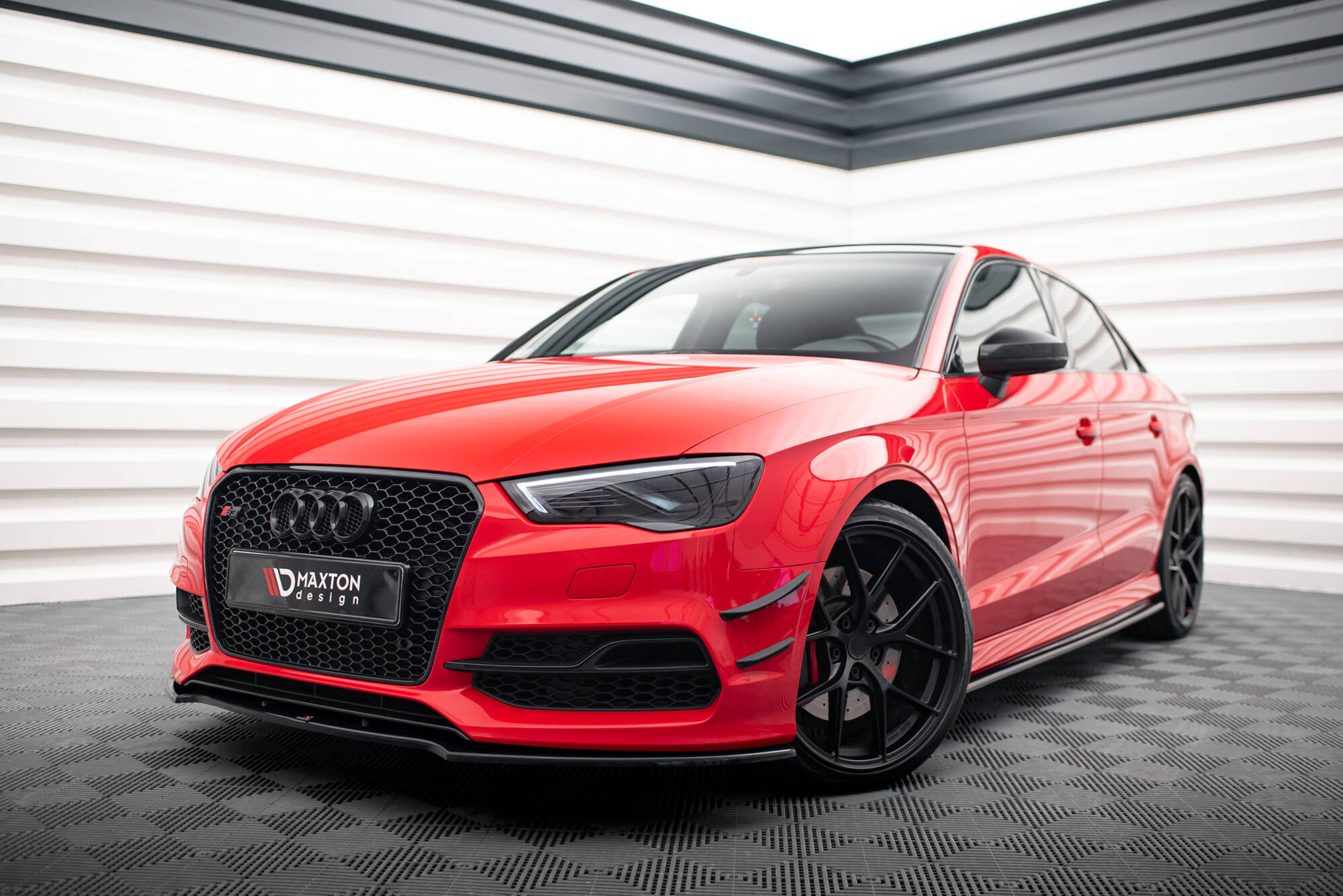 Front Bumper Wings (Canards) Audi S3 / A3 S-Line 8V Sedan / Cabrio - Image 7