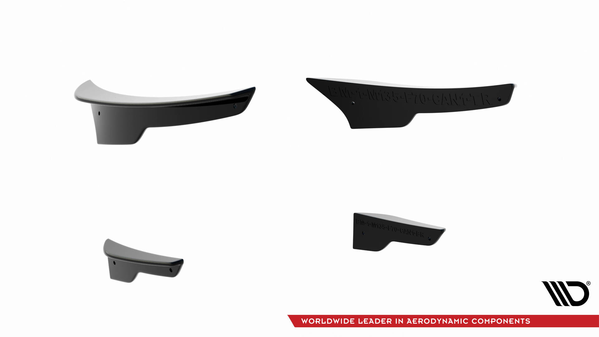 Front Bumper Wings (Canards) BMW 1 M-Pack F70 - Image 5