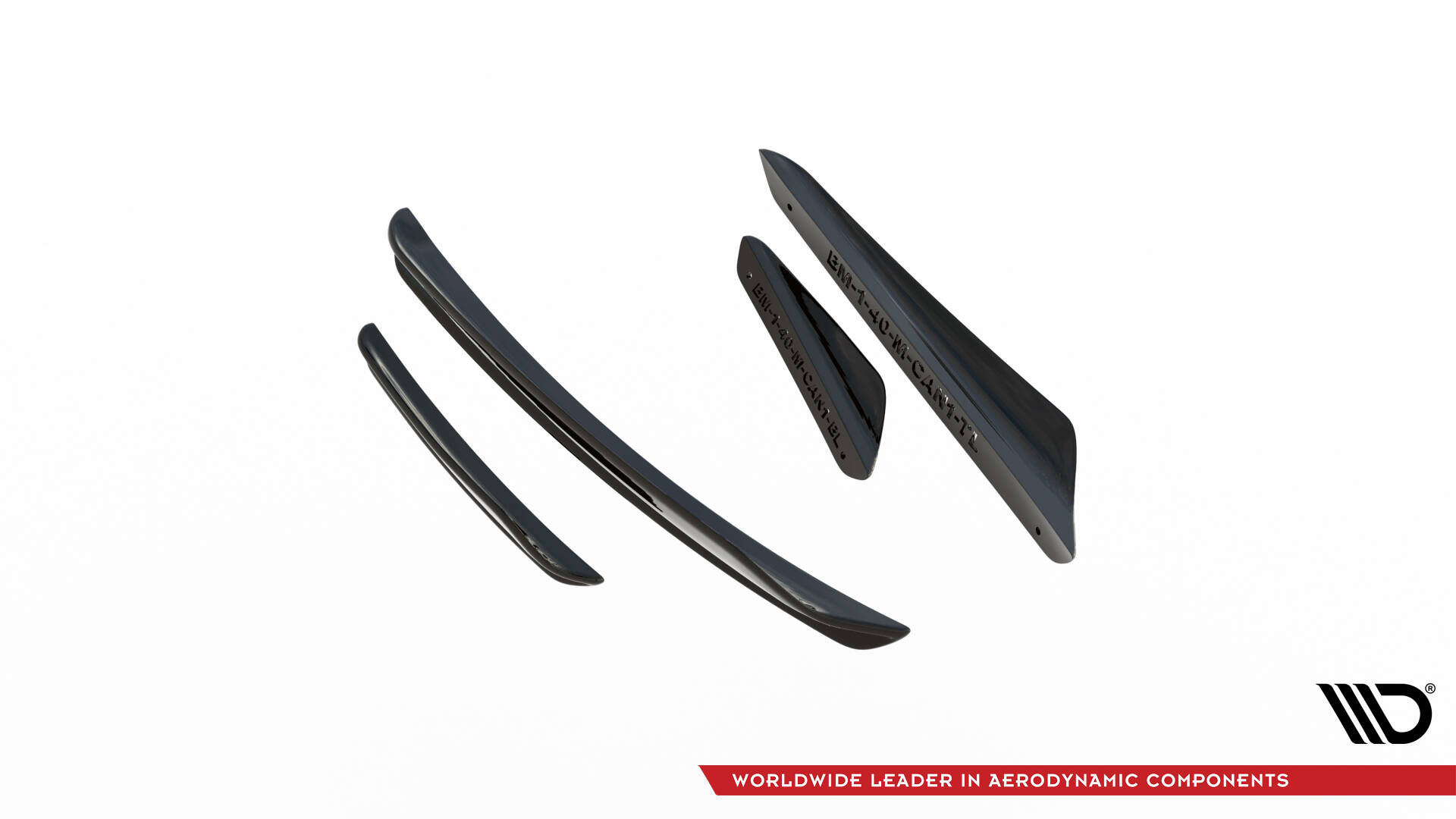 Front Bumper Wings (Canards) BMW 1 M-Pack / M135i / 128ti F40 - Image 6