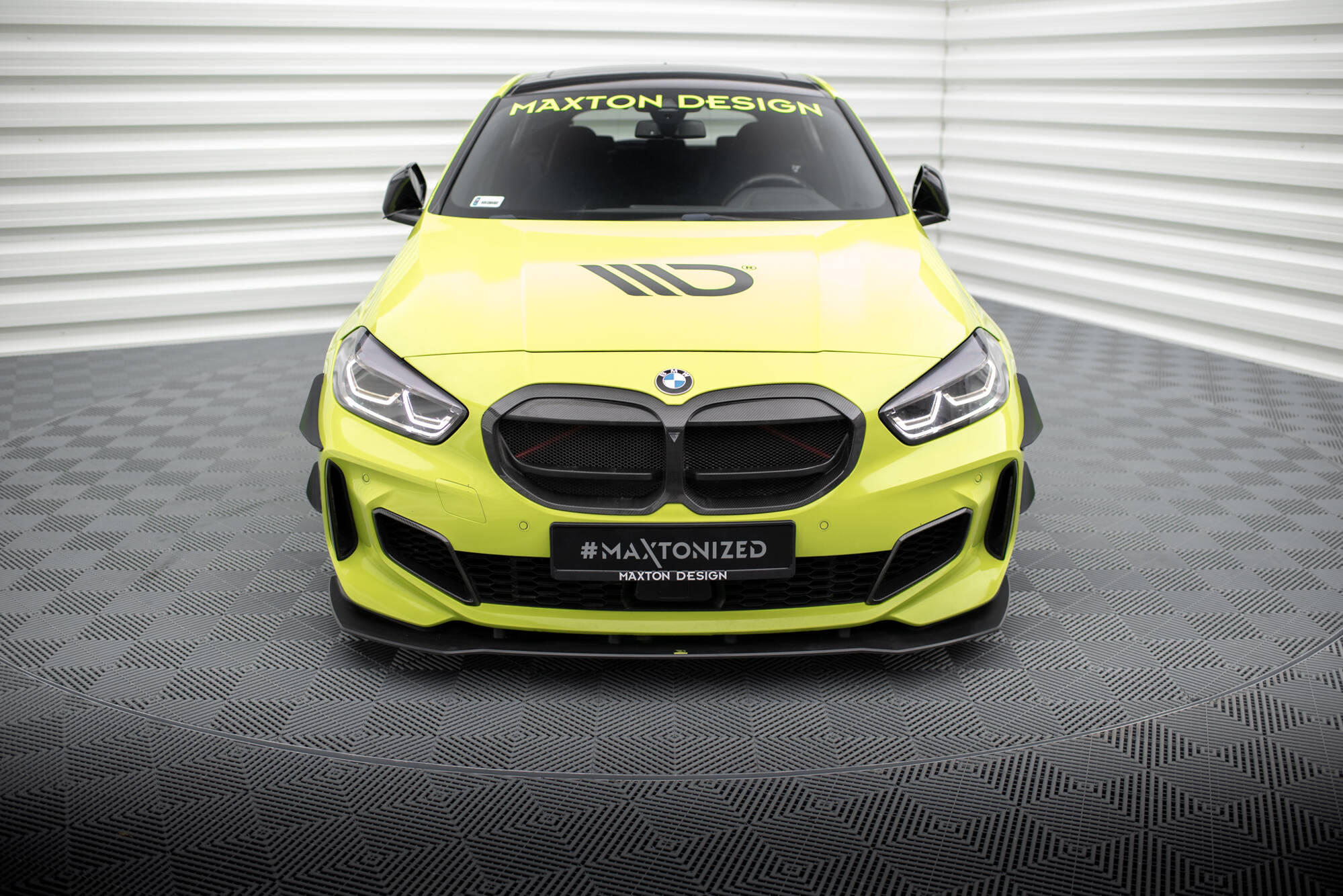 Front Bumper Wings (Canards) BMW 1 M-Pack / M135i / 128ti F40 - Image 2