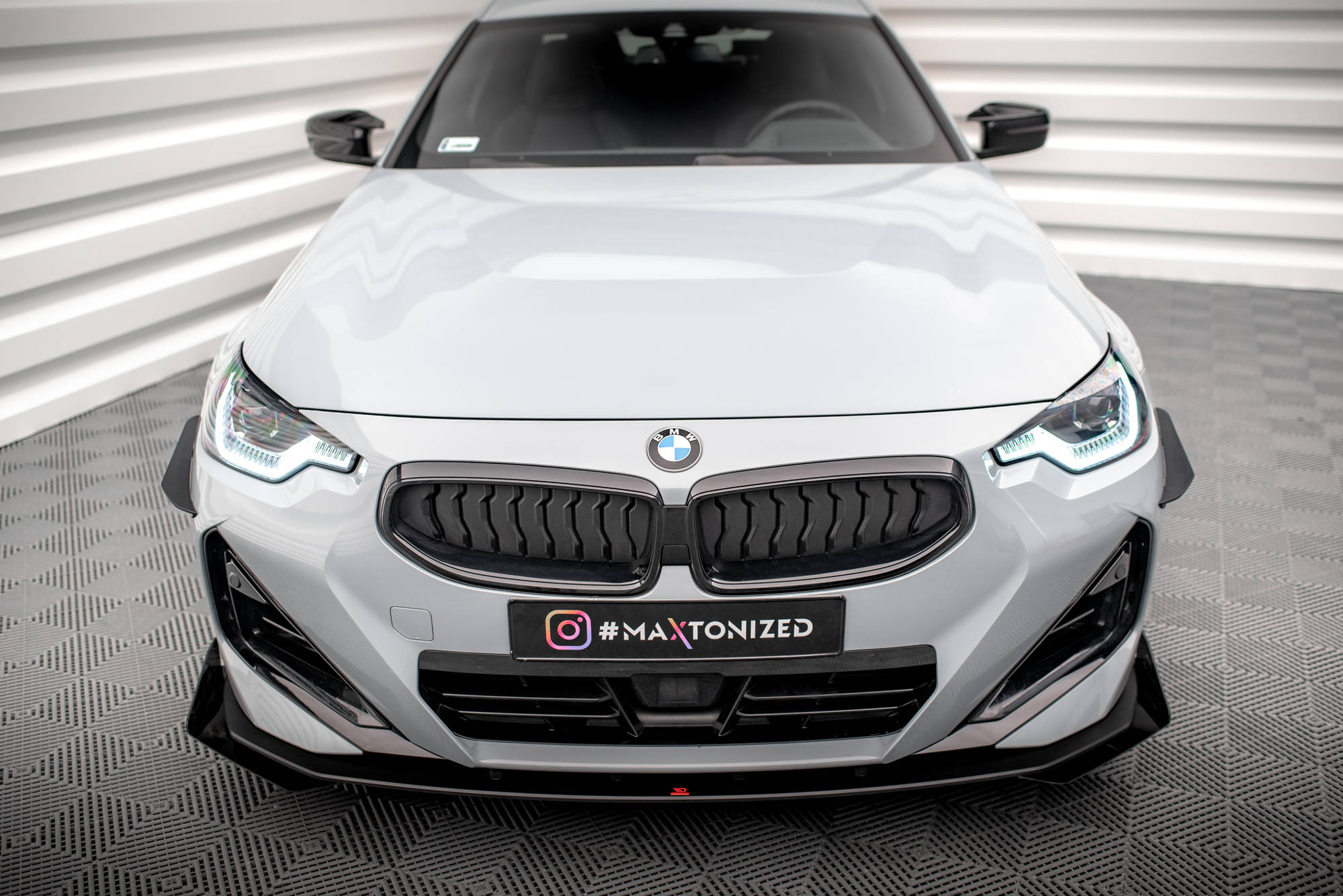 Front Bumper Wings (Canards) BMW 2 Coupe M-Pack / M240i G42 - Image 2