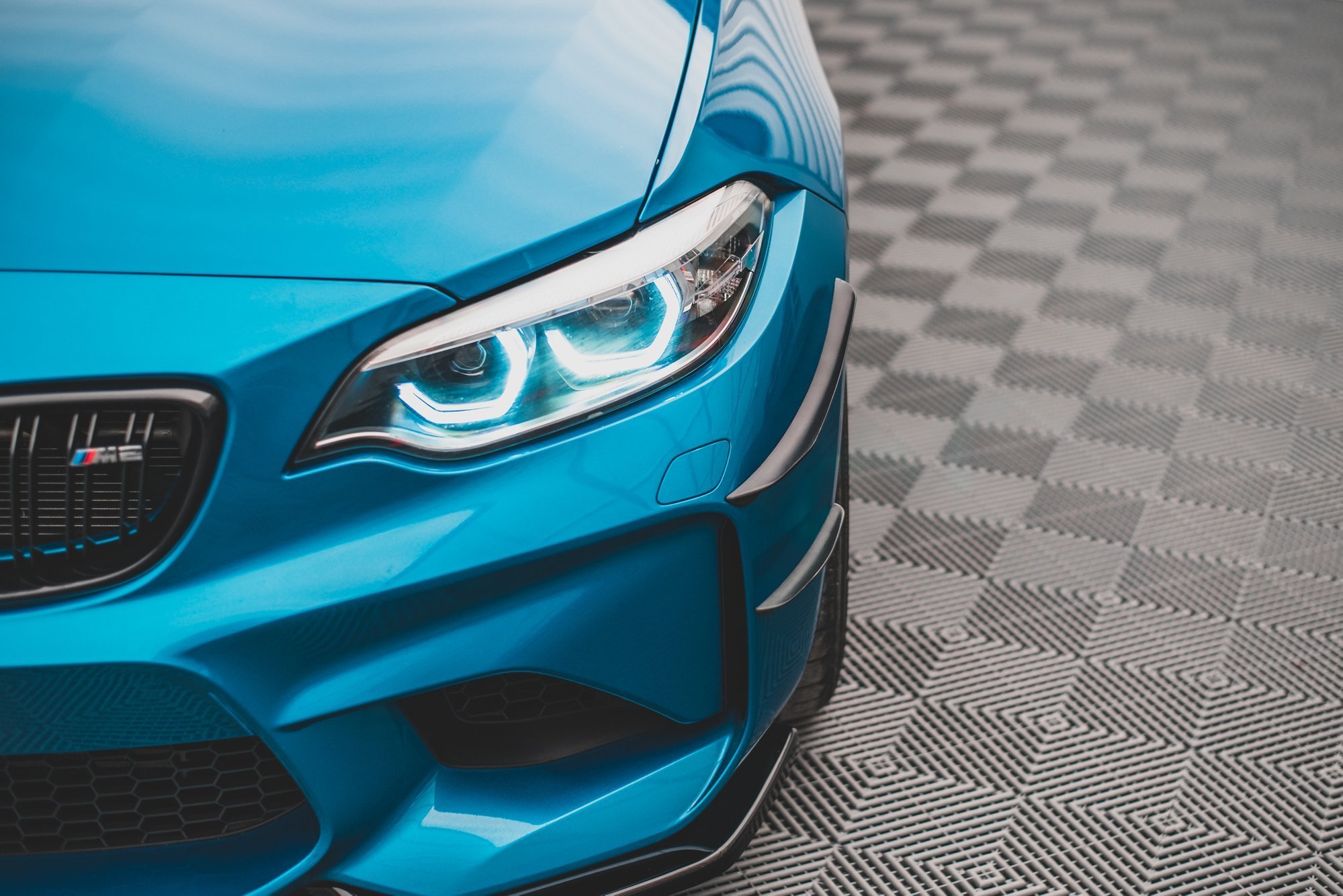 Front Bumper Wings (Canards) BMW M2 F87 - Image 2