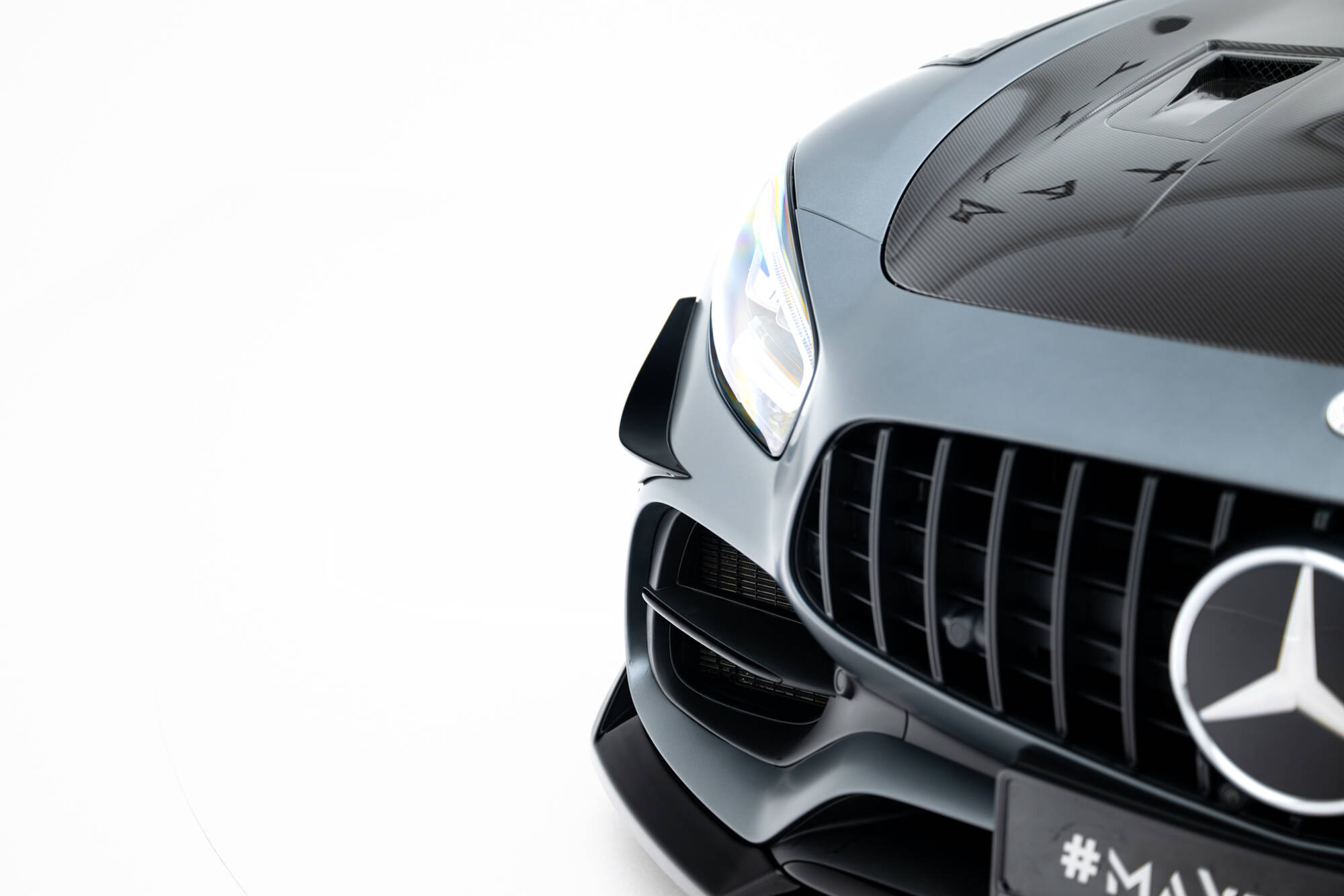 Front Bumper Wings (Canards) Mercedes-AMG GT C C190 Facelift - Image 2