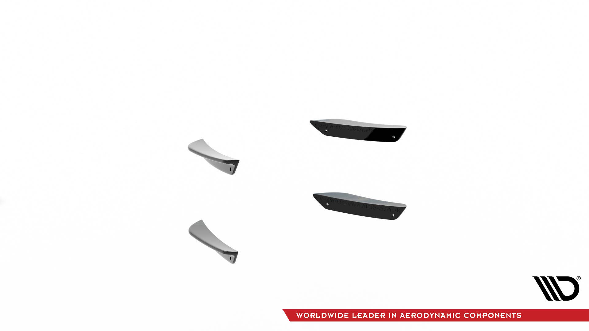 Front Bumper Wings (Canards) Porsche 911 Carrera Aero 992 - Image 7