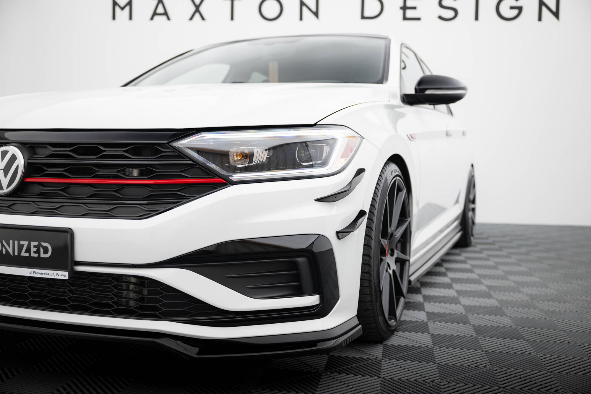 Front Bumper Wings (Canards) Volkswagen Jetta GLI Mk7 - Image 4