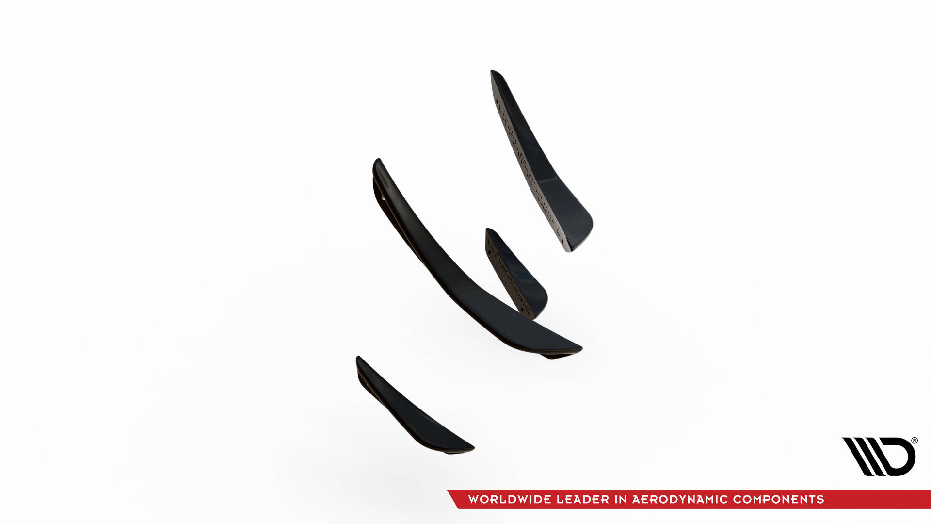 Front Bumper Wings (Canards) Volkswagen Polo GTI Mk6 Facelift - Image 5