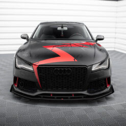 Alternative view of Front Flaps Audi A7 RS7 Look C7