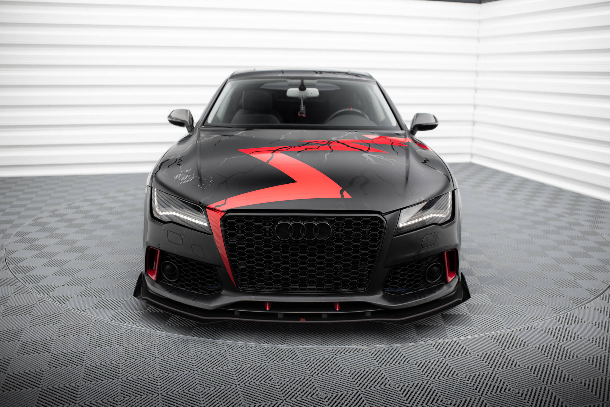 Front Flaps Audi A7 RS7 Look C7 - Image 2