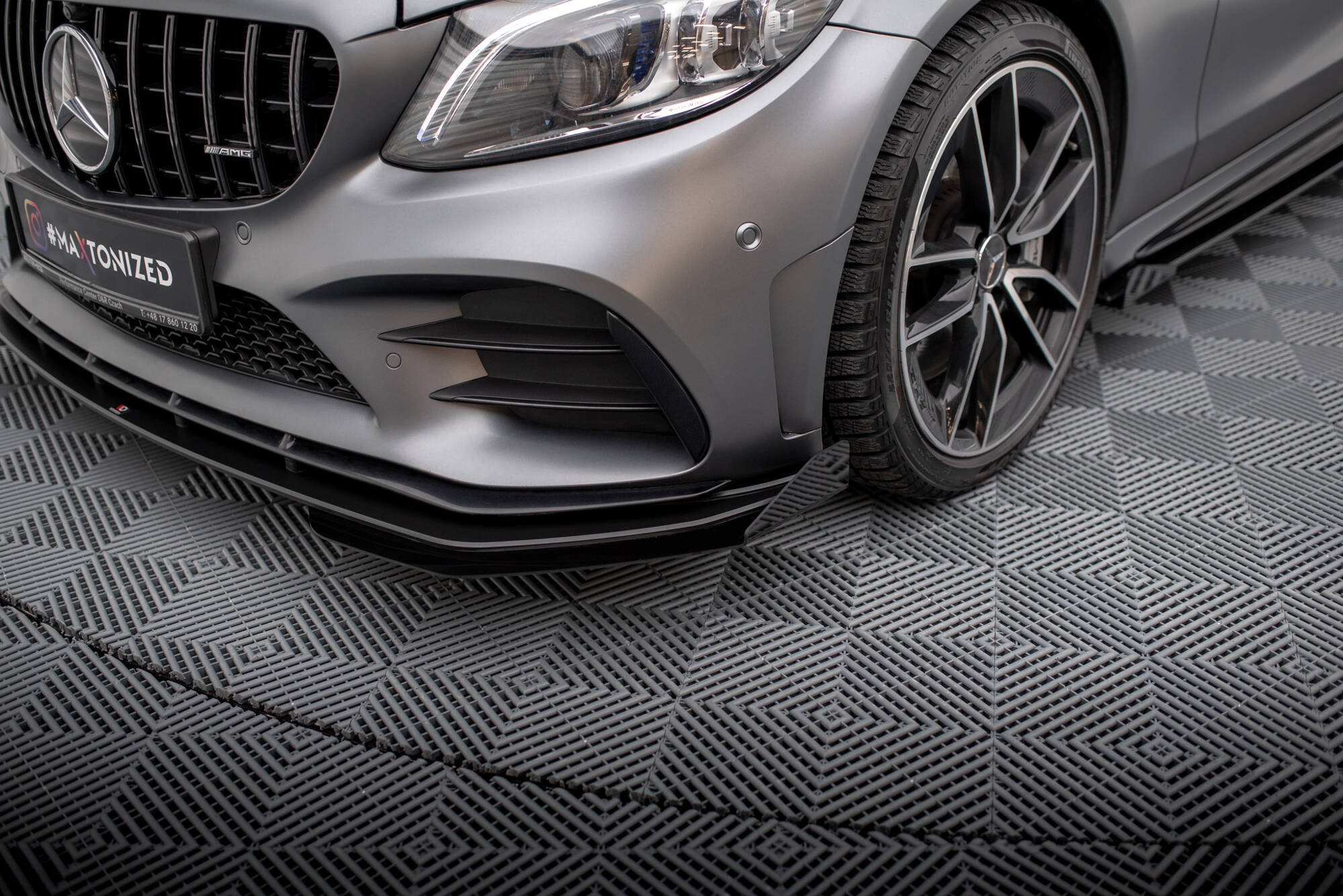 Front Flaps Mercedes-AMG C43 Coupe / Cabrio C205 Facelift / A205 Facelift