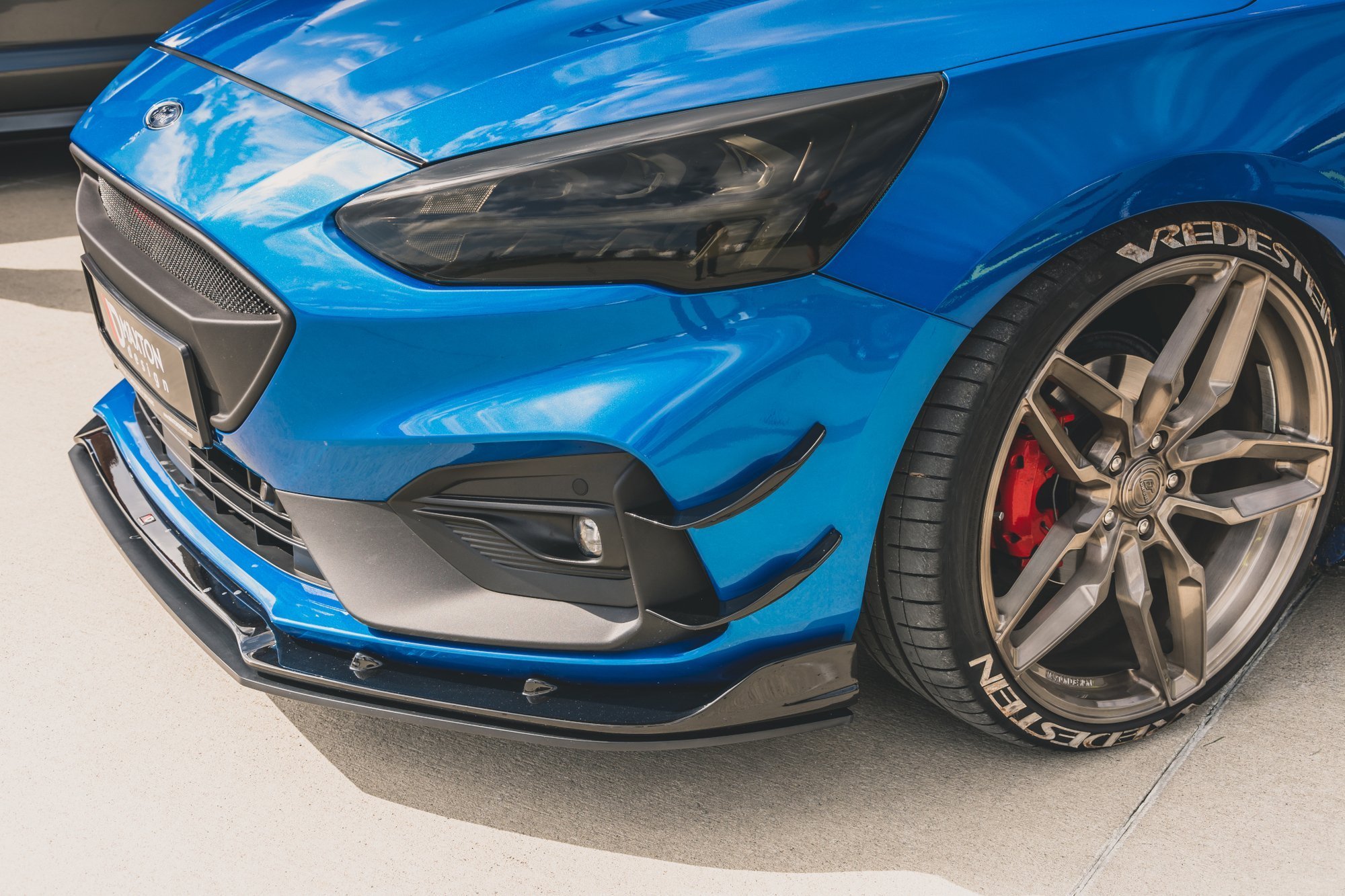 Front Racing Splitter Ford Focus Mk4 St-line - Image 4